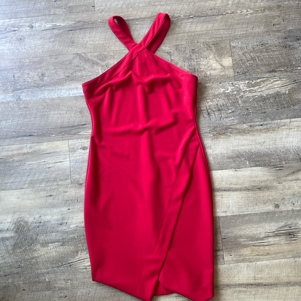She & Sky Red Dress